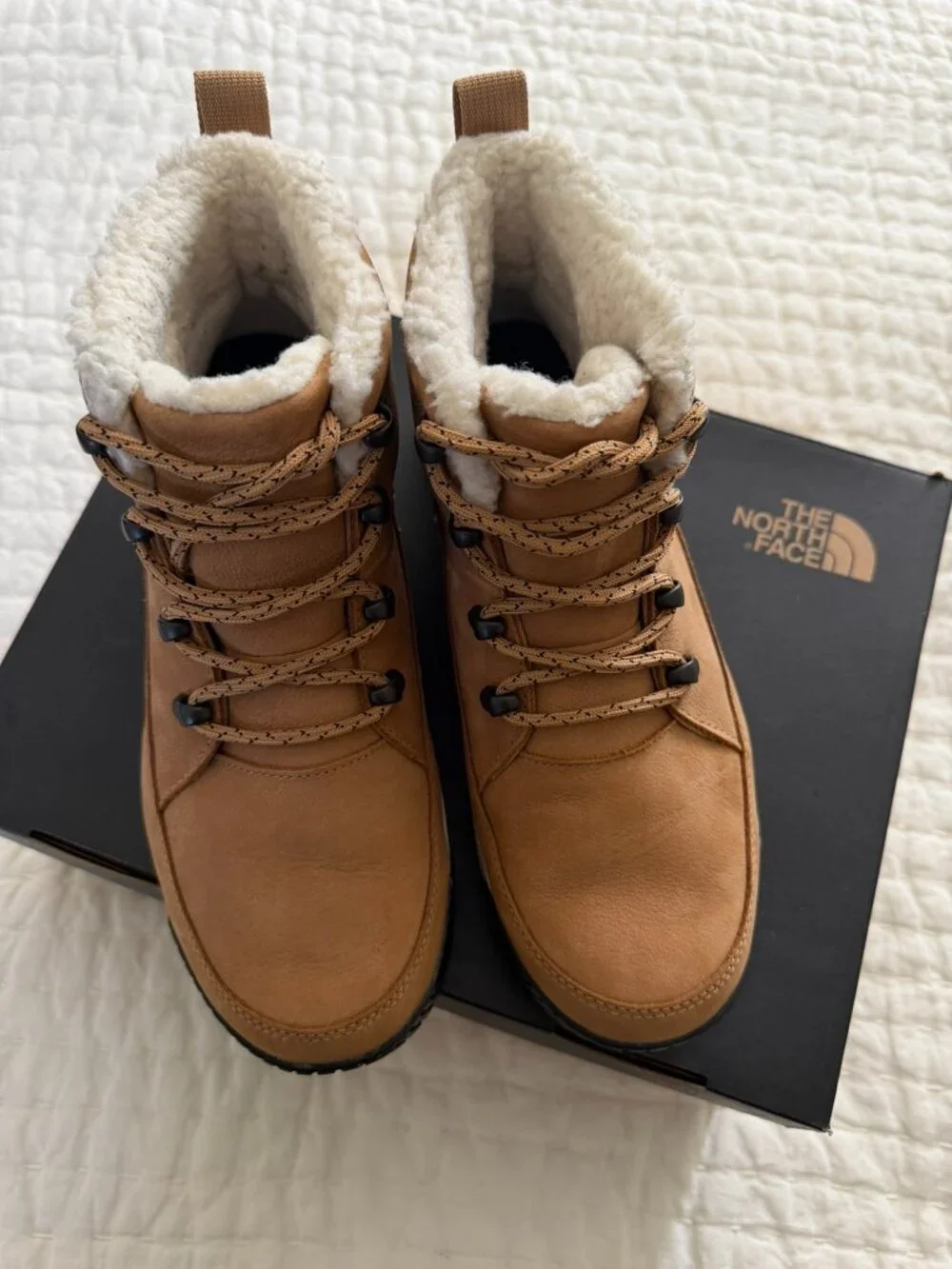The North Face Sierra Mid Lace Waterproof Women’s Boots Brown Size 8.5